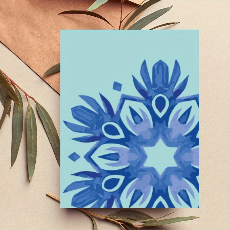 12-Pack Hanukkah Greetings Set, Fun Jewish Holiday Notes without Power Supply, Paper Material, General Fit for Celebratory Occasions, Includes Envelopes - Ideal Gifts for Friends and Family