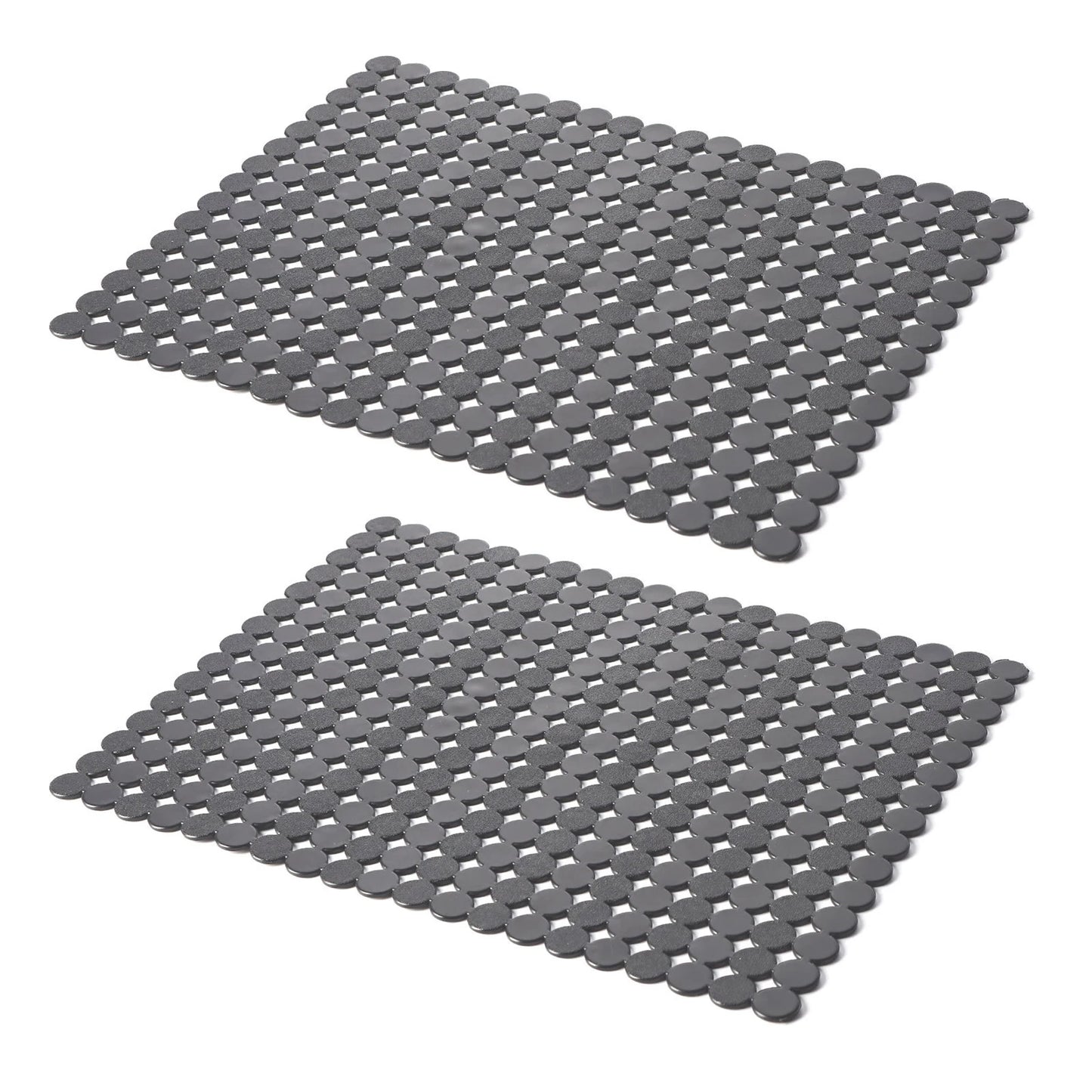 2PCS Sink Protectors Good Grip Sink Mat for Kitchen Large Multifunctional PVC Heat resistan Sink Mat Protector for Home Bathroom