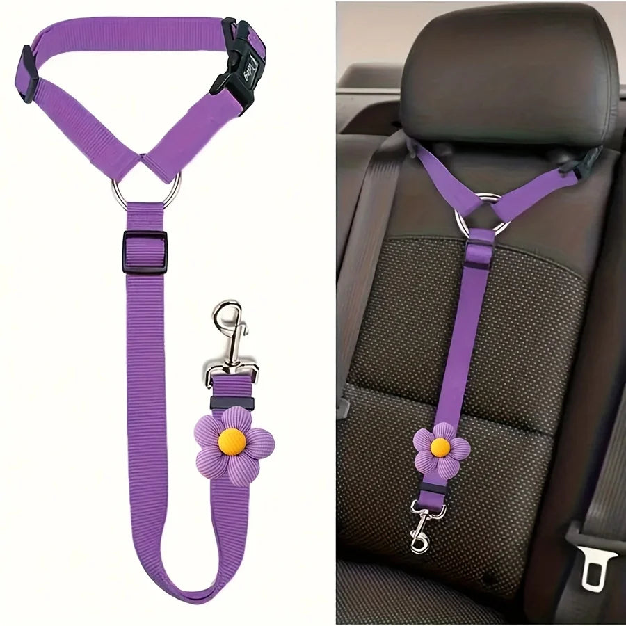 Dog Seat Belt for Vehicle Secure, Pet Car Tether Safety Leash for Dogs In Vehicles, Dog Seatbelt Tether, Christmas Gift
