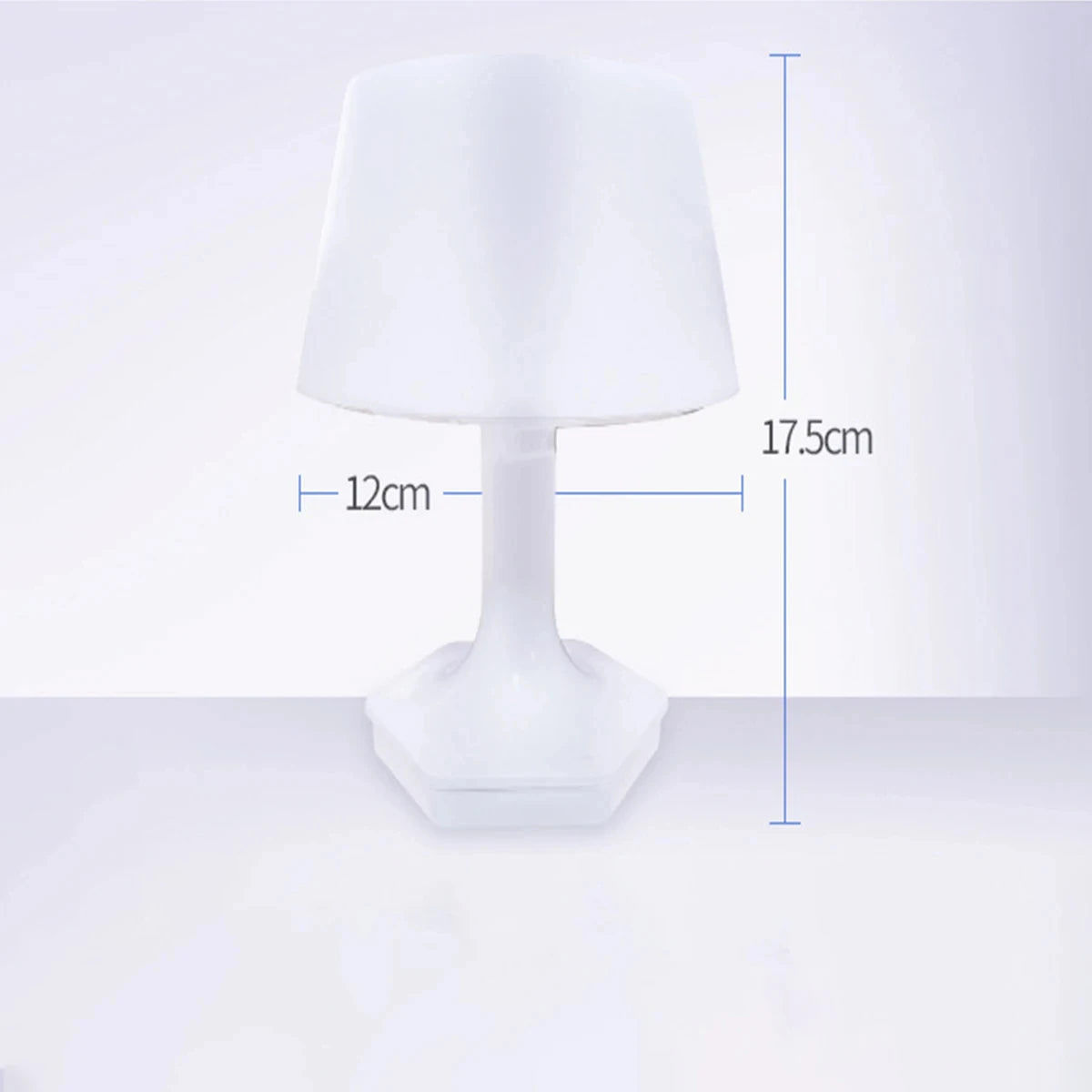 USB Rechargeable Led Table Lamp Protect Eyes Adjustable Brightness Bedroom Household Study Desk Lamp Eye Protection Night Light