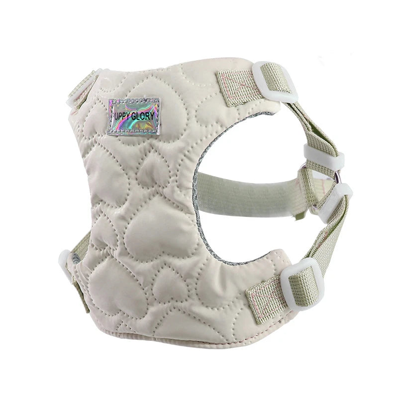 Lightweight Dog Harness Waterproof Puppy Vest Harness For Small Medium Large Dogs Bulldog Cute Love Heart Dog Cat Chest Strap