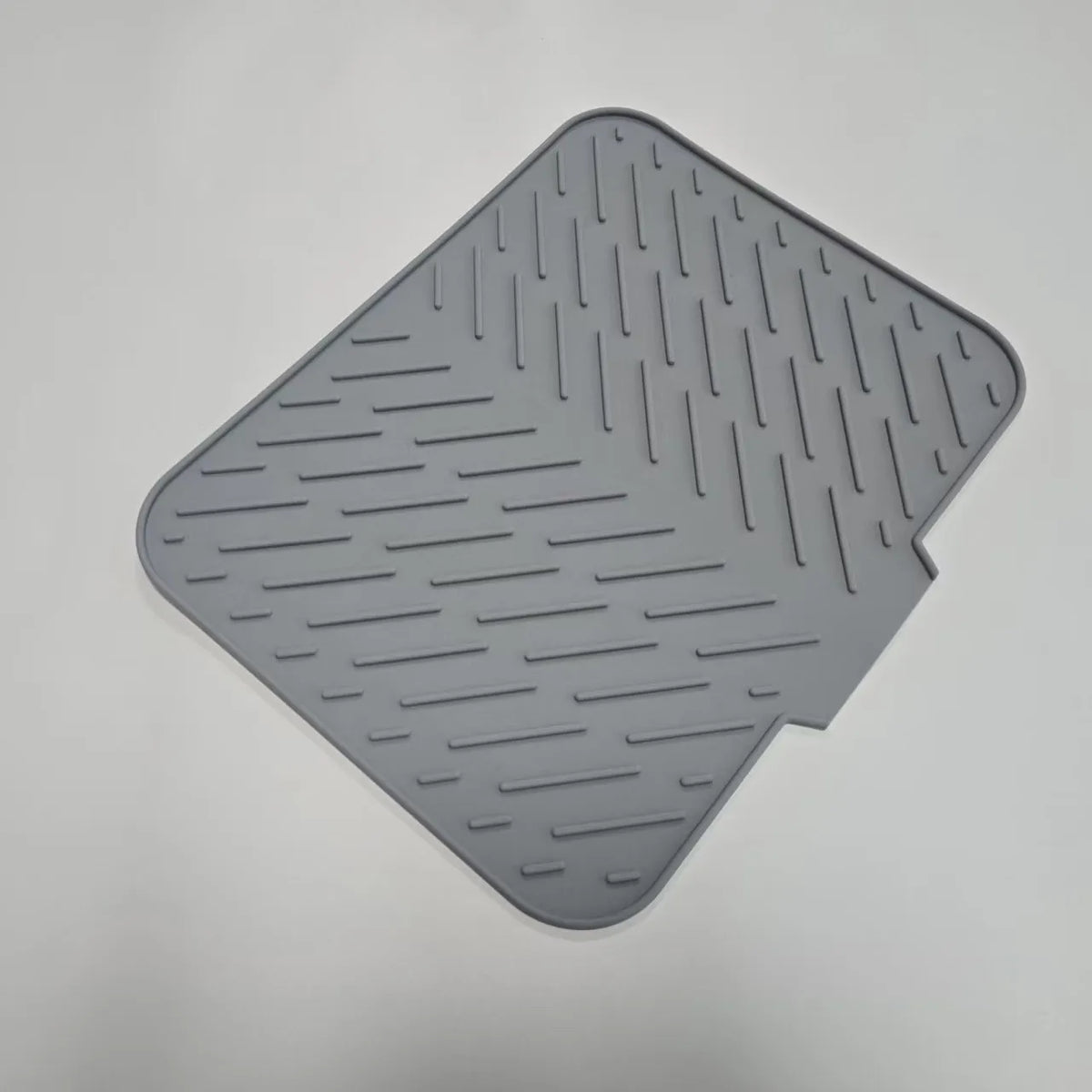 Silicone Drain Mat Sink Countertop Tableware High Temperature Resistance Heat Insulation Diversion Kitchen Drain Mat Placemat
