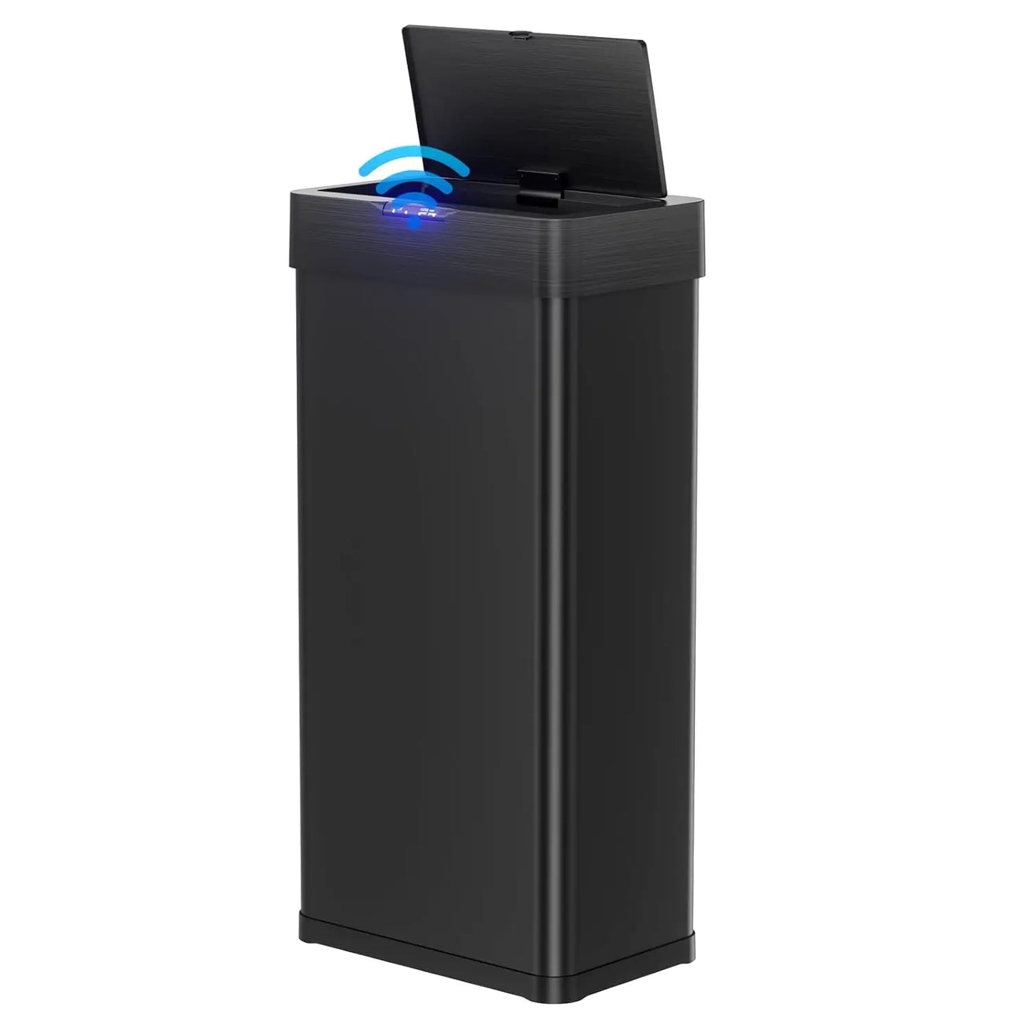 13.2-21.1Gal (50-80L) Motion Sensor Trash Can for Kitchen Stainless Steel Garbage Can Gal Automatic Garbage Smart Bin