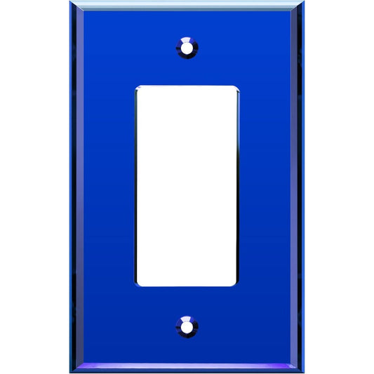 LIDER Reflective Acrylic Decorator Wall Plate Mirrored Light Switch Plate Plexiglass Outlet Cover Acrylic Glass Oversized 1-Gang 5. 25" x 3. 44" LWP-31O-ABL