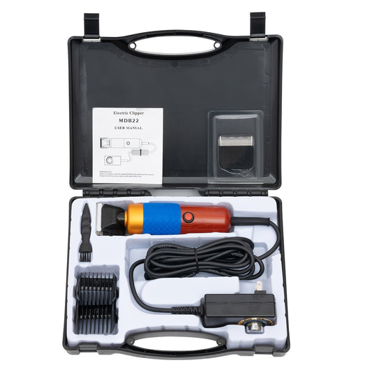 10ft Sheep Shears, with Plug & 2 Blades 200W Electric Clippers Animal Shave Grooming Farm for Dogs Cat Goat Alpaca, Llamas, Angora Rabbits Shearing Hand Piece Cutter Livestock Pet Supplies