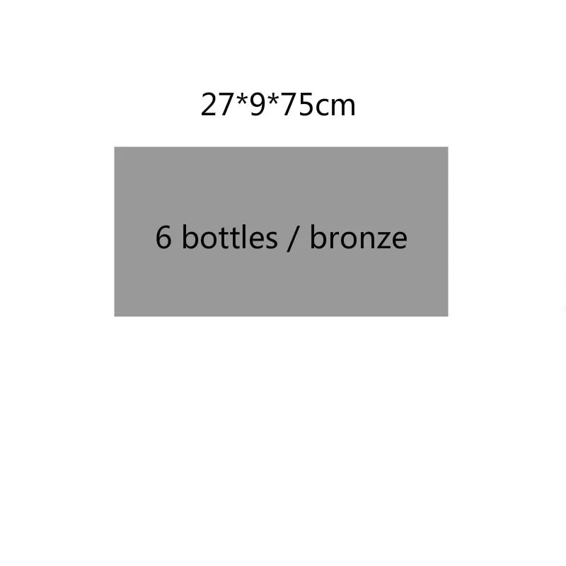 Wine Racks Iron Creative Wine Holder Household Wall Mount Champagne Bottle Shelf Whisky Wine Rack Home Christmas Decoration