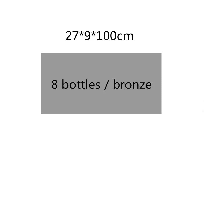 Wine Racks Iron Creative Wine Holder Household Wall Mount Champagne Bottle Shelf Whisky Wine Rack Home Christmas Decoration