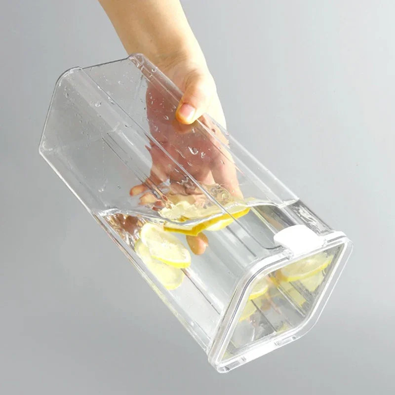 Large Capacity Sealed Jars Transparent Waterproof Kitchen Storage for Candy Dried Grains with Lid Fridge Airtight Storage Tank