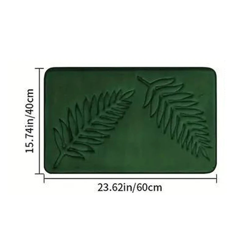 Bathroom Rugs Memory Foam Bath Mat Non-Slip Bath Rugs Machine Washable Dries Quickly Ultra Soft Plush Bath Mats for Bathroom