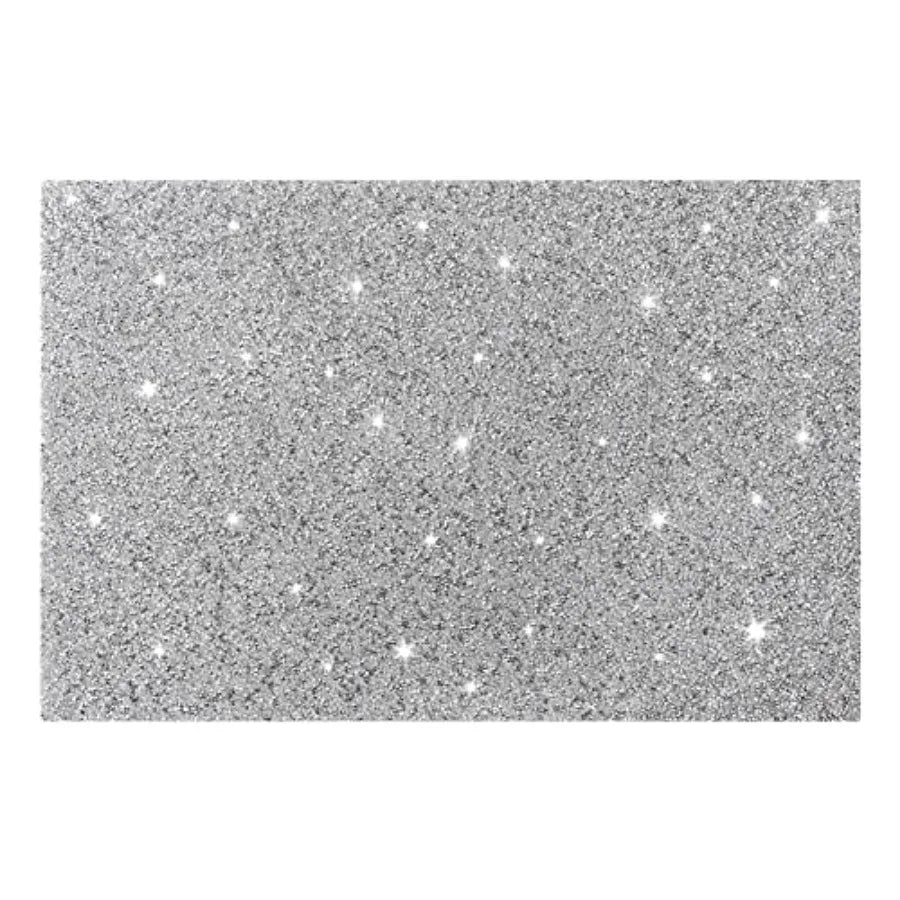 Placemats Set of 4 for Dining Table Heat Resistant Waterproof Rhinestones Decoration Table Mat Rectangle Placemats 12 x 18 inch