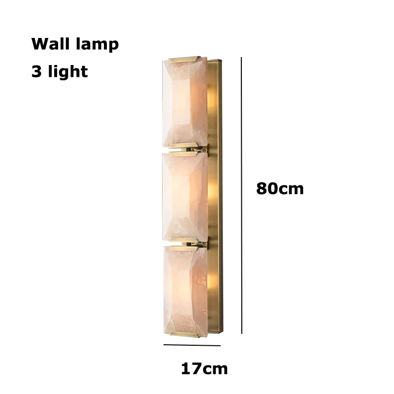 American Alabaster Pendant Chandelier Light for Living Room Dining Room Lustre Suspension Luminaire Lamp For Kitchen Island