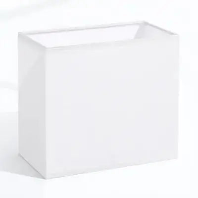 Fabric Lamp Shade Rectangle Warm Lighting Simple Style Table Lamp Hanging Lampshade Decorative Cover Accessory