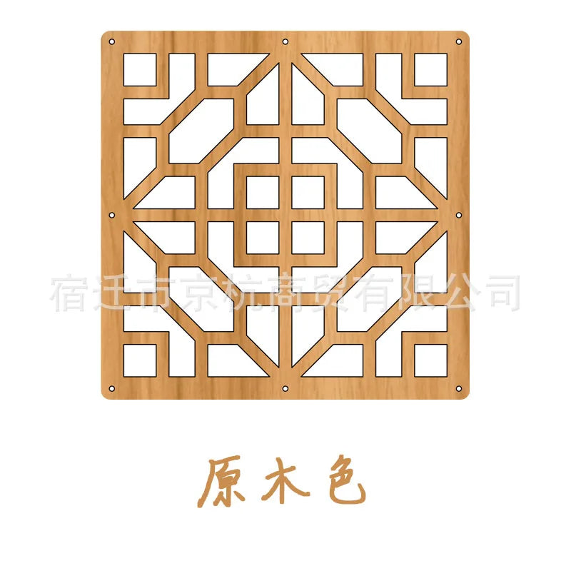 Hanging screen partition fashion MDF porch guest home restaurant bedroom hotel simple modern Chinese hollow screen