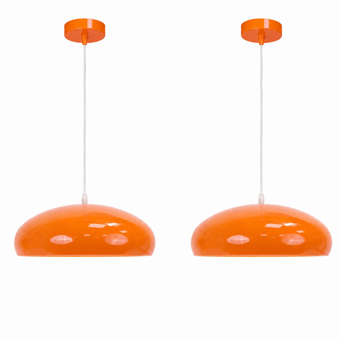JOYINLED Orange Restaurant Chandelier Modern Round Room Decoration Pendant Light Nordic Living Room Bedroom Bar Light Fixture