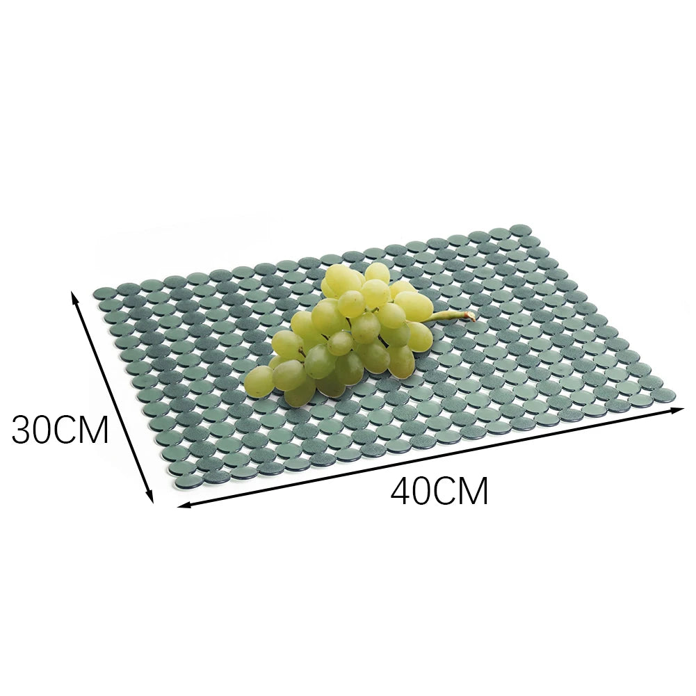 2PCS Sink Protectors Good Grip Sink Mat for Kitchen Large Multifunctional PVC Heat resistan Sink Mat Protector for Home Bathroom