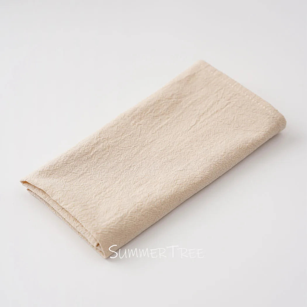 20pcs Cloth Napkins 40x40cm 100% Cotton Delicate Napkin for Rustic Dinner for Home Thanksgiving Wedding Party Table Decorations