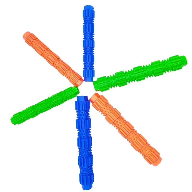 Indestructible Cooling Chew Toy - TPR Treat Dispenser for Aggressive Chewers, Summer Teeth Cleaning & Squeaking Fun