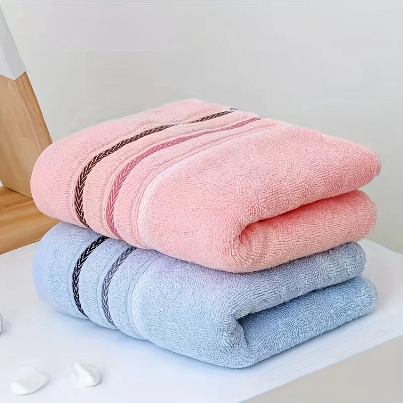 Thick Cotton Face Towels - Super Absorbent Soft Hand Towels for Bathroom & Kitchen, Perfect for Gifts & Daily Use