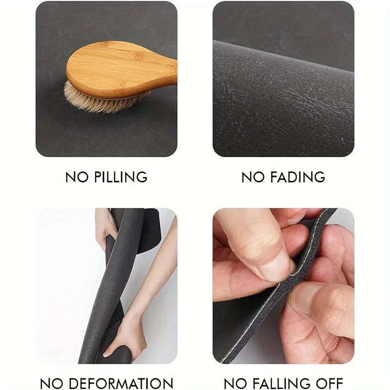 Square Diatom Mud Bathroom Floor Mat, Absorbent Non-Slip Mat with Rubber Bottom, Ideal for Bathroom, Toilet and Home Entryway