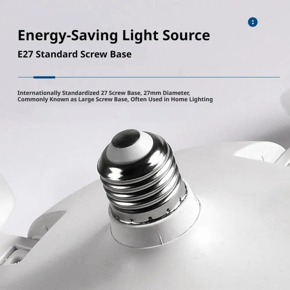 LED Drone Style Ceiling Fan Light E27 Base Silent Brushless Motor Remote Control Three Speed Dimming forBedroom Dining Room Home