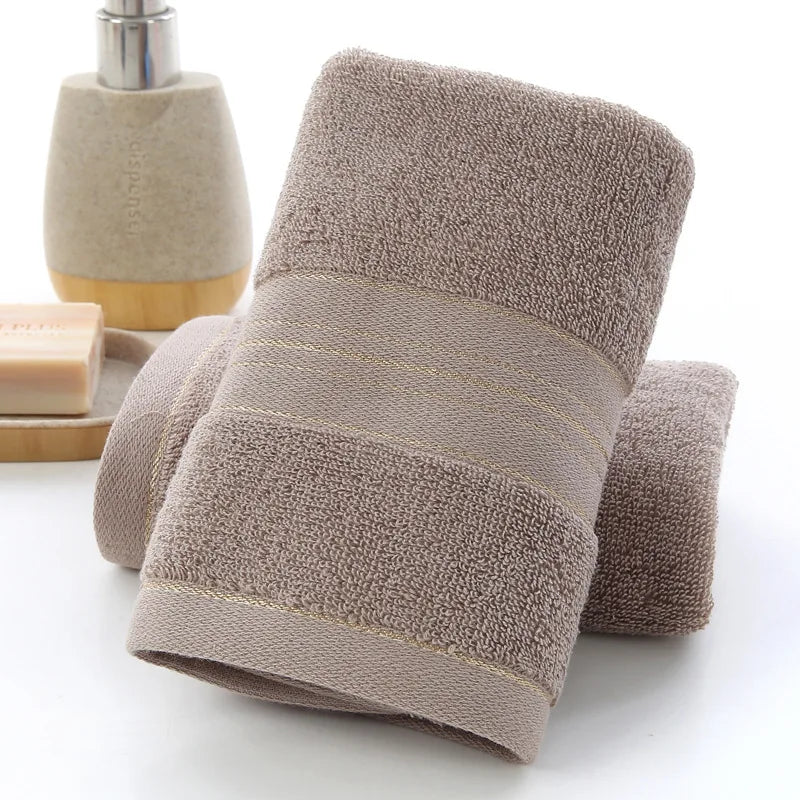 Towel Thickened Cotton Absorbent Towel Household Wash Face Skin-friendly Towel Adults and Children Universal Towel
