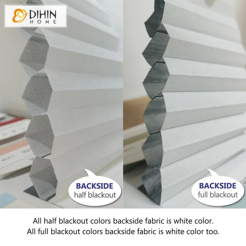 Modern Motorized Window Shades Half/Full Blackout Cellular Honeycomb Blinds Shades Home Decor For Living Room Customize Curtains