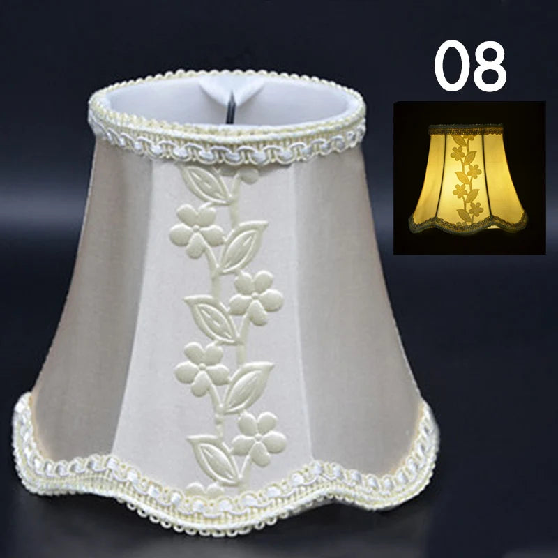Nordic Style Art Decor Lamp Shades Velvet Fabric Chandelier Wall Lamp Lampshade Modern Lamp Cover For Home Decor Light Covers