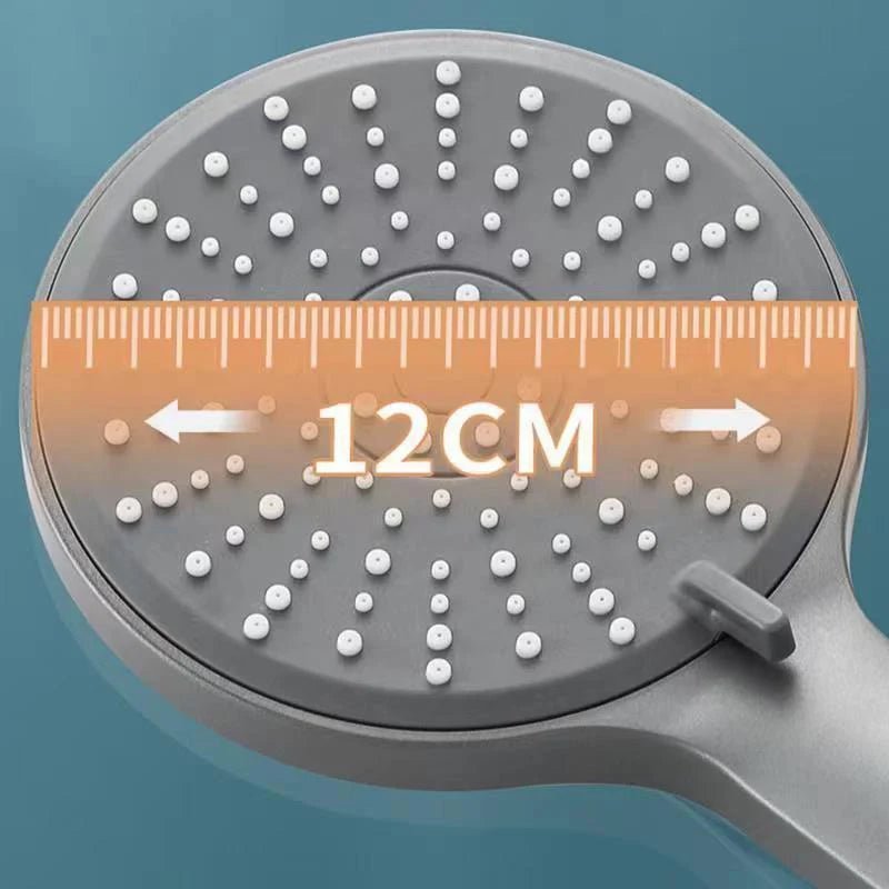 5-speed Booster Large Panel Strong Water Shower Head Filter Universal Multi-function Bathroom Handheld Shower Set
