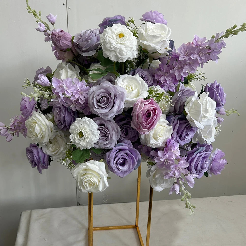 80/70/60/50/30cm Artificial Pink Large Flower Ball, Table Centerpiece for Special Event Decor, Floral Arrangement
