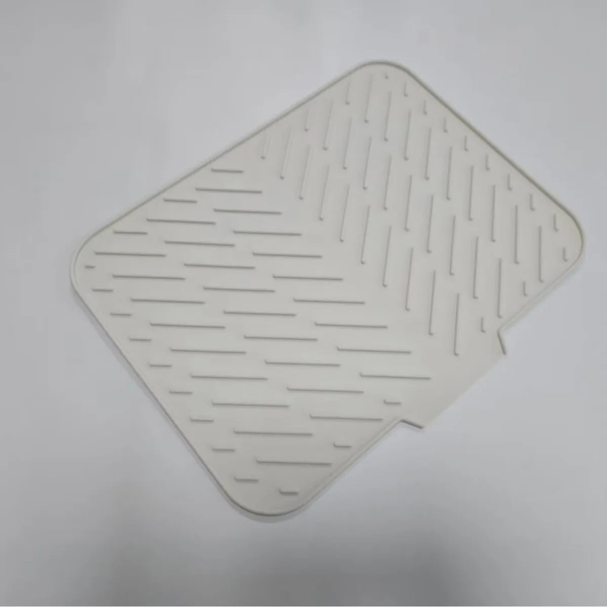 Silicone Drain Mat Sink Countertop Tableware High Temperature Resistance Heat Insulation Diversion Kitchen Drain Mat Placemat