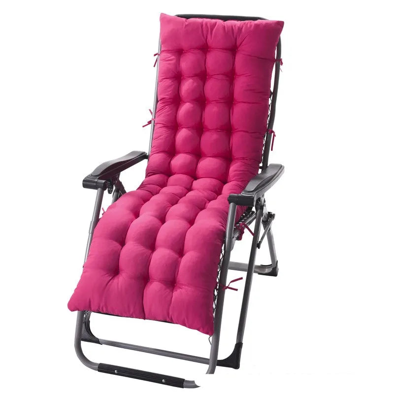 Lounger Chair Cushion Indoor Outdoor Patio Chaise Pad Replacement Rocking Mat for Furniture Sofa Thick High Back Chair Pads