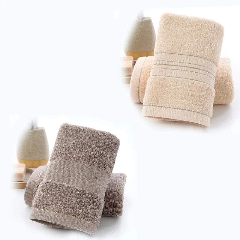 Towel Thickened Cotton Absorbent Towel Household Wash Face Skin-friendly Towel Adults and Children Universal Towel