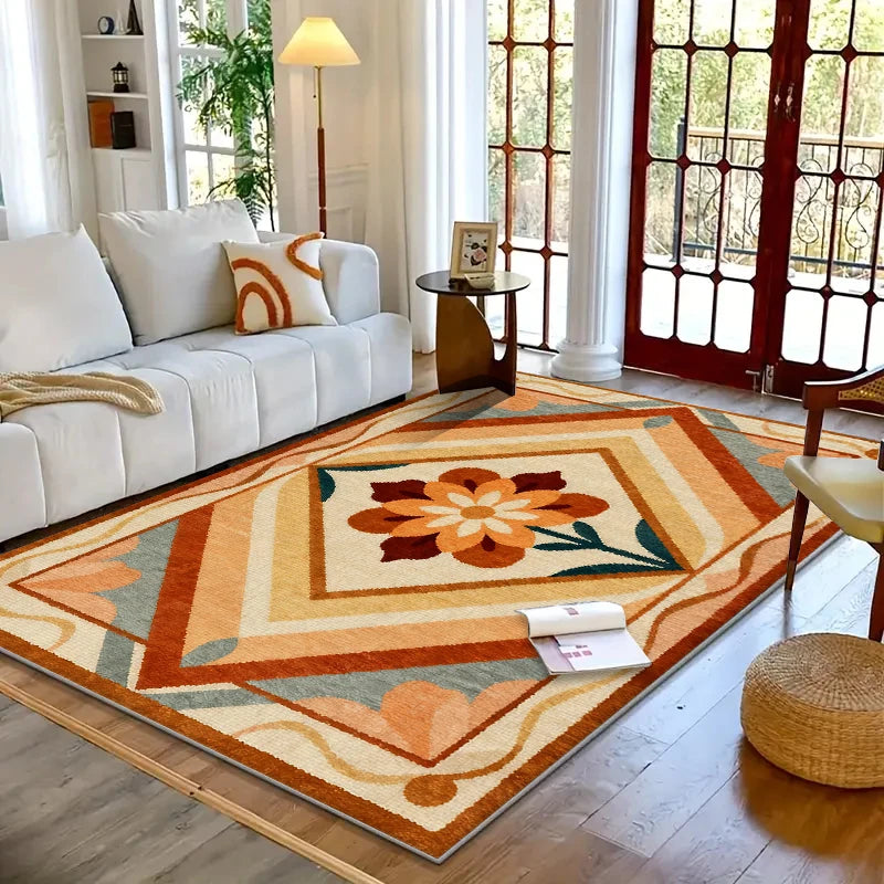 VIKAMA Area Rug for Living Room Bedroom,Modern Geometric Carpets, Anti-Skid Durable Carpet for Kids Dorm Nursery, Home Decor