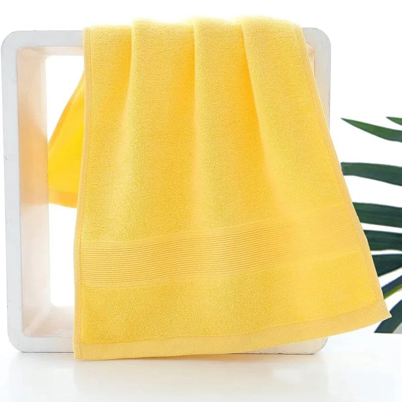 1/4/6pcs Gold Bathroom Cotton Towels 35x35cm/35x75cm/70x140cm Hand Face Big Bath Towel Soft Gift Absorbent Sport Absorbent Towel