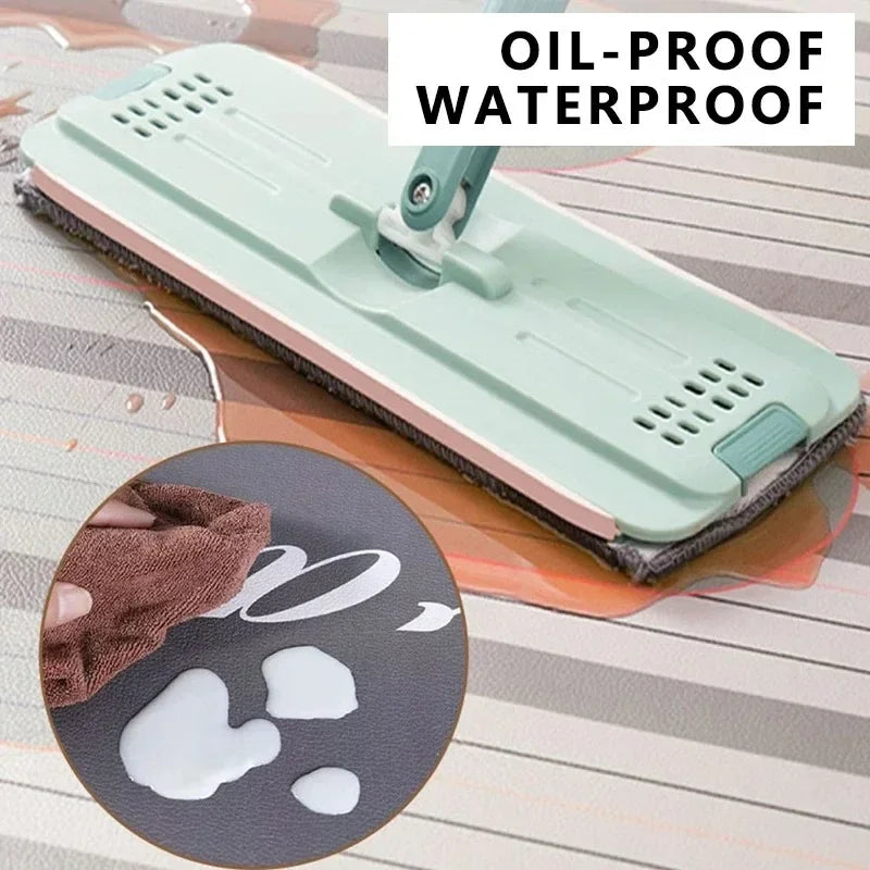 Kitchen Mat Pvc Waterproof Oil-proof Carpet Leather Large Rug Non-slip Floor Mats Area Rugs Pvc Alfombra Cocina Vinilica
