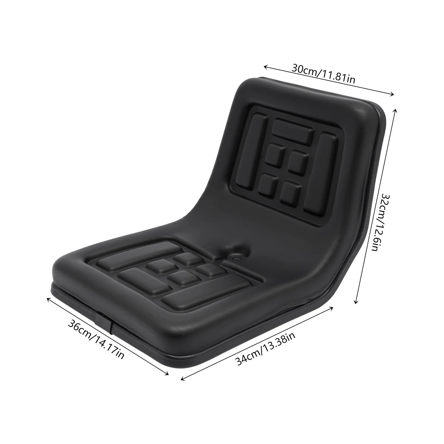 Universal Tractor Seat High Back Seat Suitable for Tractors, Harvesters, Forklifts, Excavators, Dump Trucks
