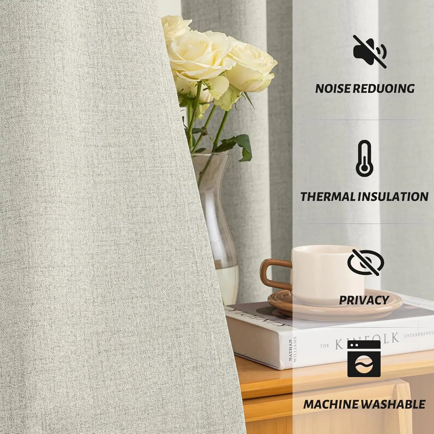 350cm Height Custom Made 100% Blackout Living Room Window Curtains Bedroom Curtains Drapes Solid Color Kitchen Curtain