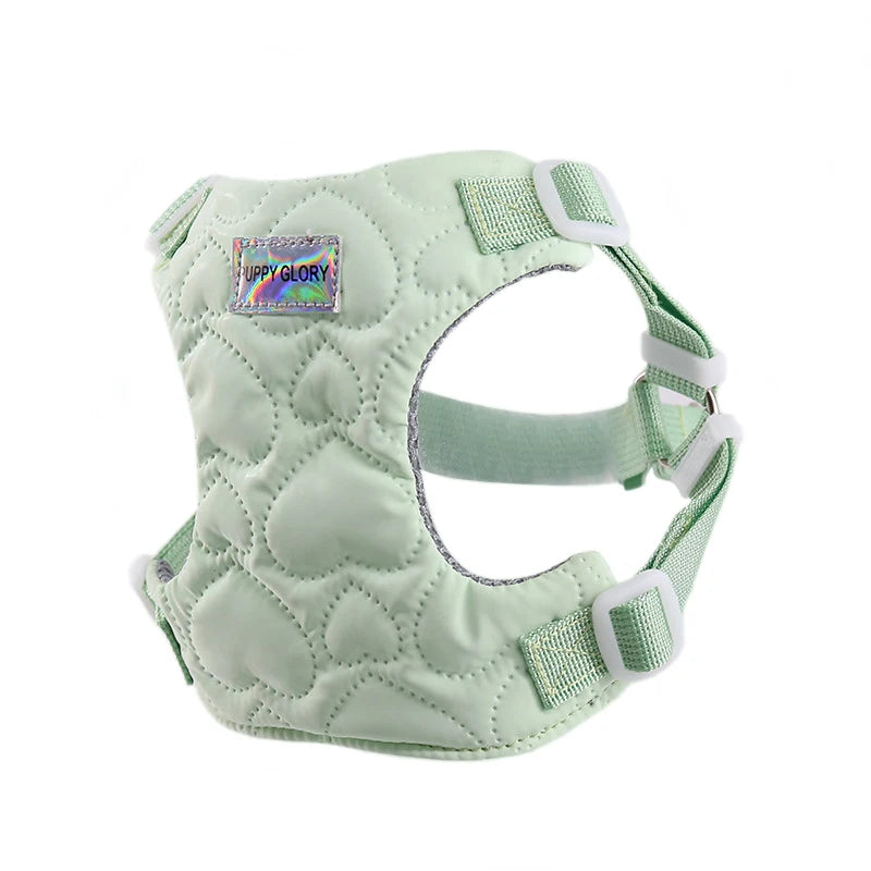 Lightweight Dog Harness Waterproof Puppy Vest Harness For Small Medium Large Dogs Bulldog Cute Love Heart Dog Cat Chest Strap