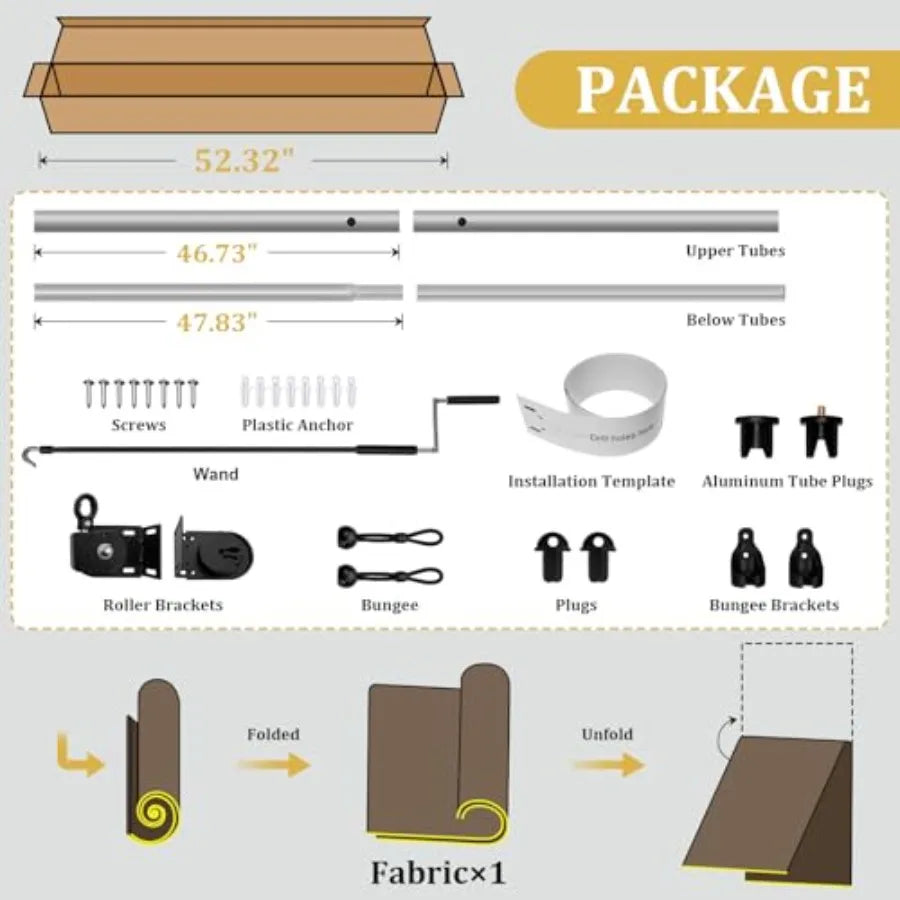 Outdoor Roller Shades with Splicing Design 8' W x 8' H CoePatio Roll Up Blinds Exterior Shade Clo Roll for Porch Gbo Pergola Balcony
