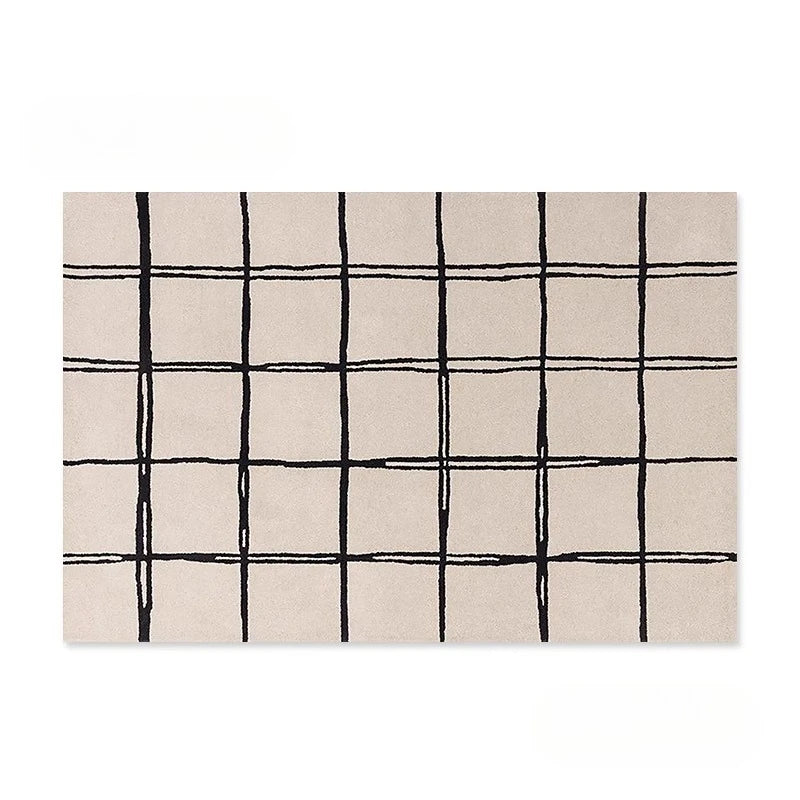 French Style Carpets for Living Room Light Luxury Bedroom Decor Washable Carpet Thick Plush Study Floor Mat Home Fluffy Soft Rug