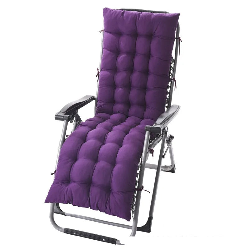 Lounger Chair Cushion Indoor Outdoor Patio Chaise Pad Replacement Rocking Mat for Furniture Sofa Thick High Back Chair Pads