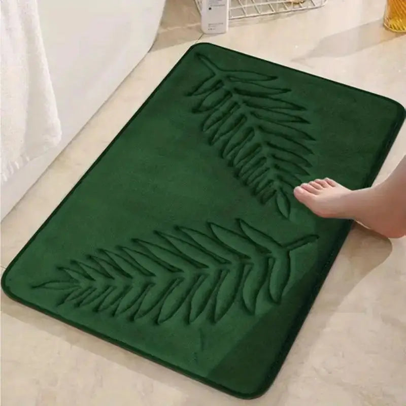 Bathroom Rugs Memory Foam Bath Mat Non-Slip Bath Rugs Machine Washable Dries Quickly Ultra Soft Plush Bath Mats for Bathroom
