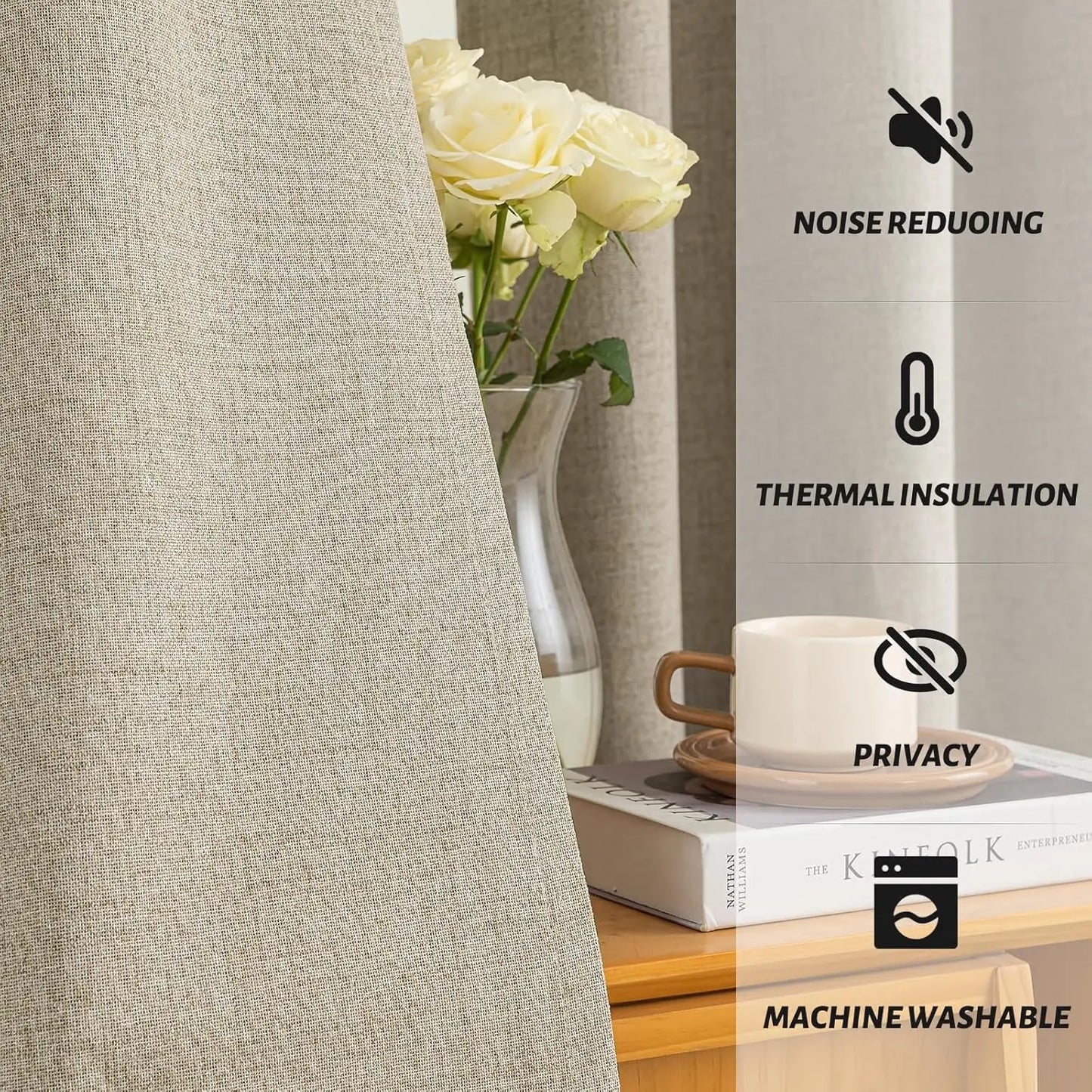 350cm Height Custom Made 100% Blackout Living Room Window Curtains Bedroom Curtains Drapes Solid Color Kitchen Curtain