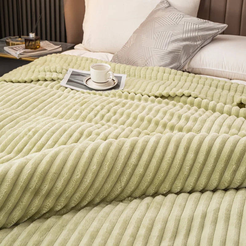 Soft Large Blanket, Suitable for Sofa Bed, Plush Blanket, Sofa Blanket, Multifunctional Blanket, Fluffy Soft Blanket, Suitable for Bed and Sofa Blanket, Single Double Bed