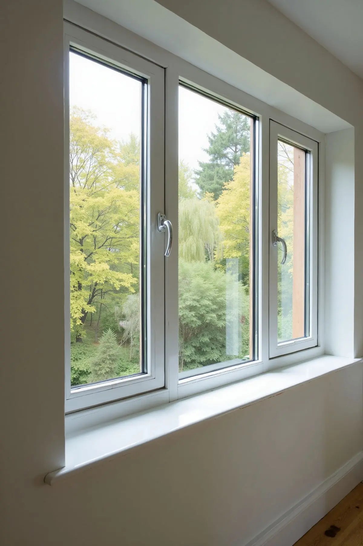Aluminum Horizontal Tempered Tilt and Turn Windproof Double Glass Window Awning Windows with Screen Glazed Casement Windows
