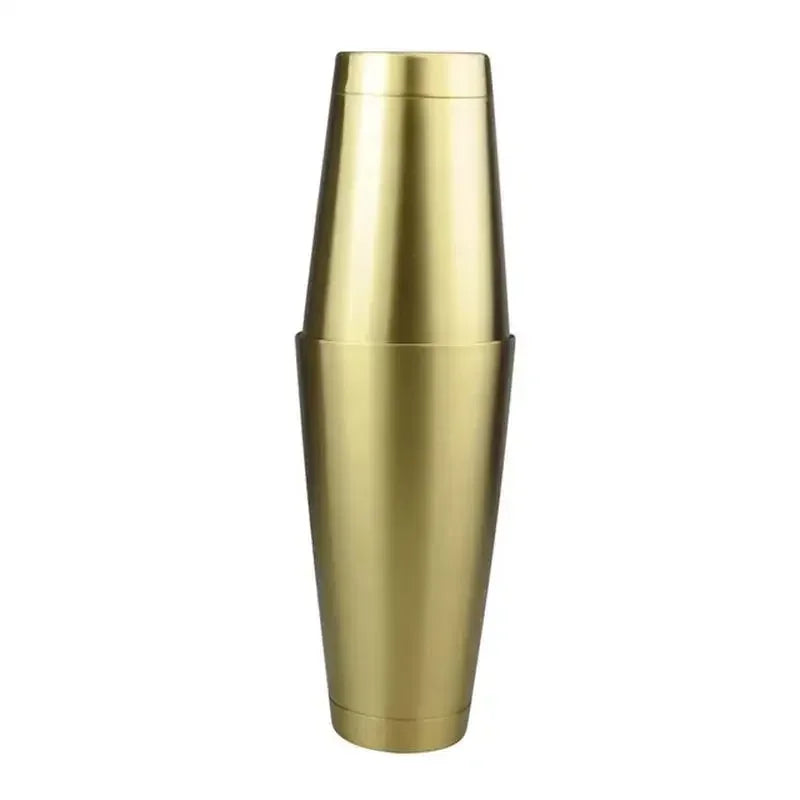 1Pc Boston Cocktail Shaker Creative Engraving Martini Bar Stainless Steel  Mixing Tin Set Party Tools