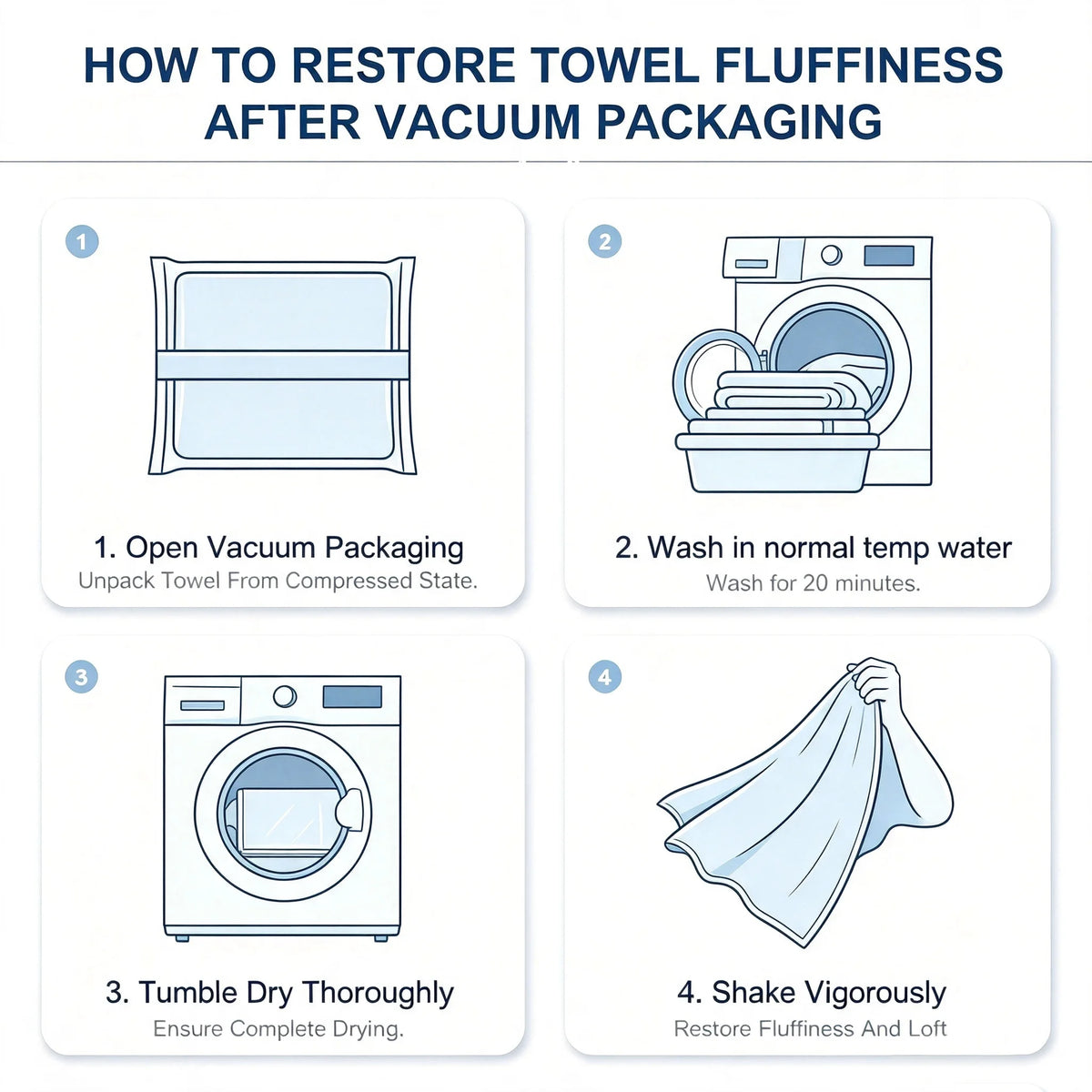 8-Piece Luxury Pure Cotton Bath Towel Set, 2 Bath Towels + 2 Face Towels + 4 Washcloths, Soft and Comfortable, Highly Absorbent, 100% Cotton Towels, Bathroom Decoration Accessories, Everyday Use Towels