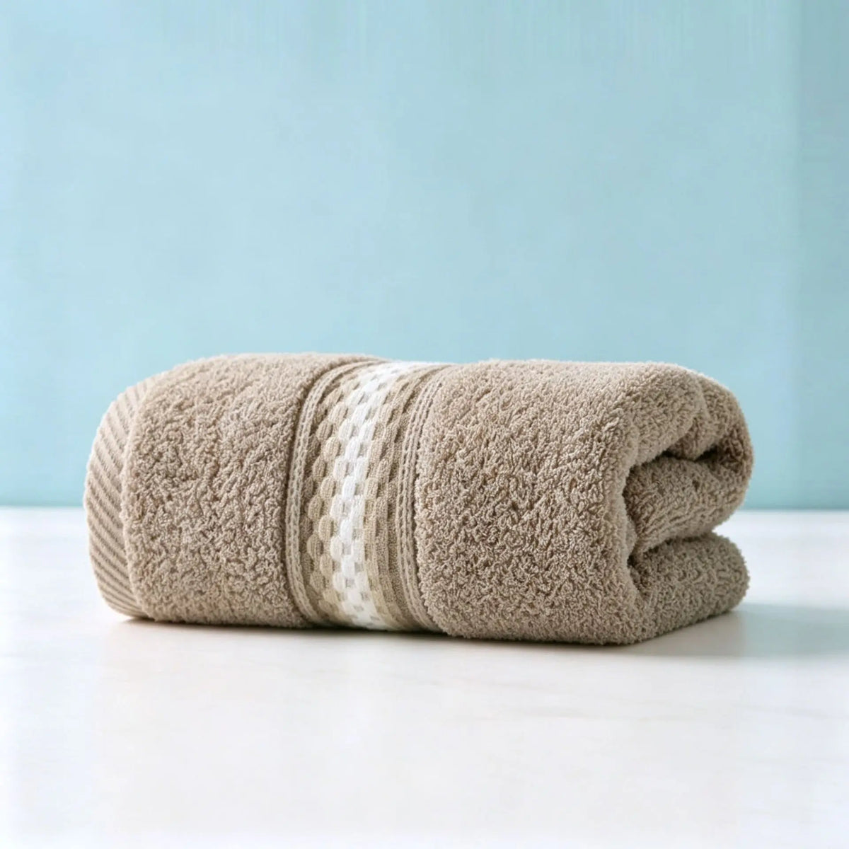 High-End Hotel Quality Thickened Cotton Towels Set of 1/4/6 Absorbent Embroidered Face Washing Towels for Adults Household Use