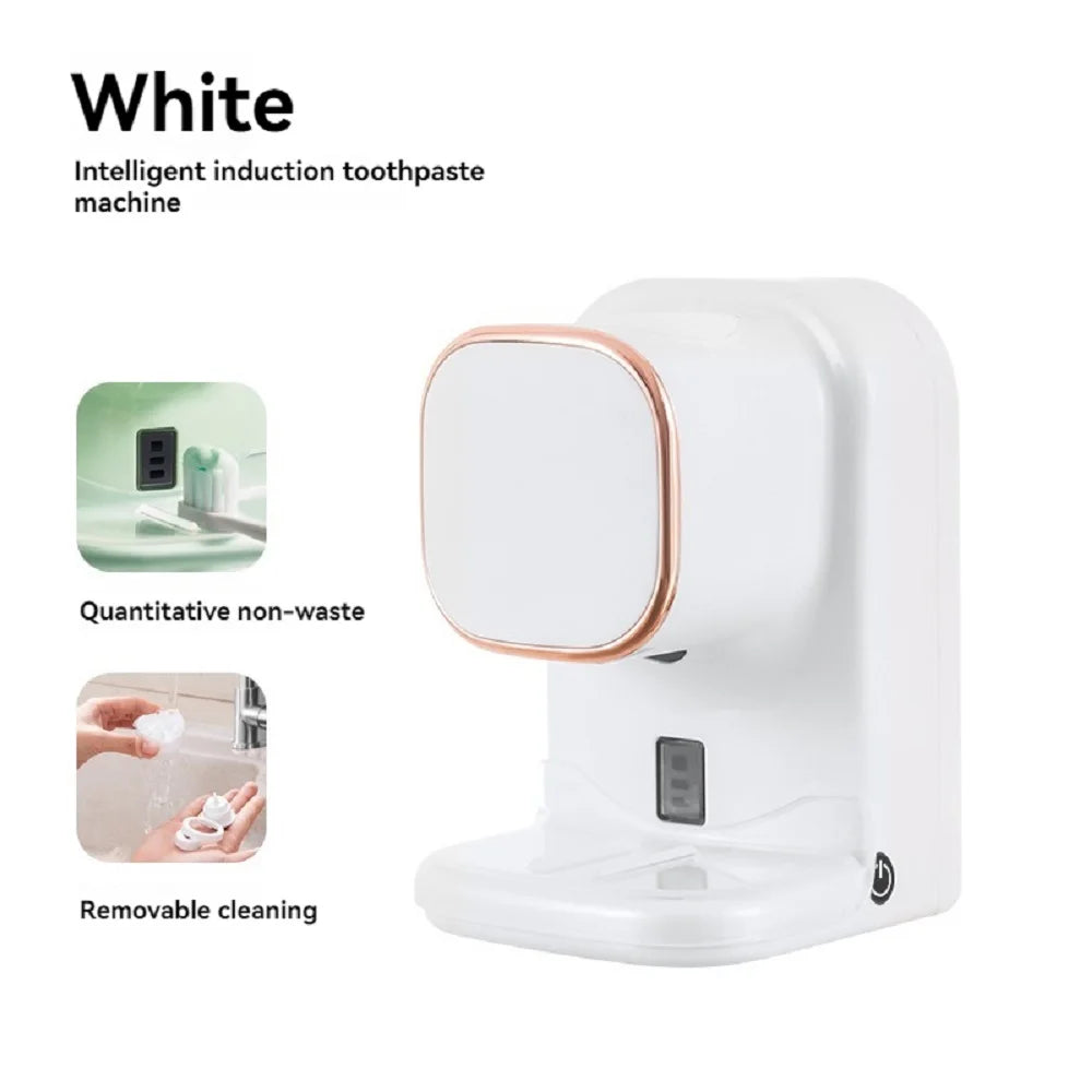 Automatic Sensor Electric Wall Mounted Tooth Paste Squeezer USB Removable Bathroom Accessories 3 Mode Smart Toothpaste Dispenser