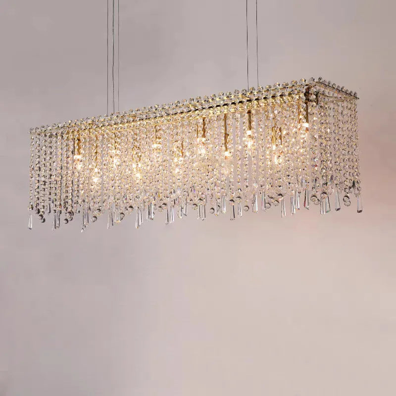 Luxury Crystal Chandeliers Living Room Lights Dining Table Light Chandelier Ceiling Light Fixtures Żyrandol Ceiling Pendant Lamp